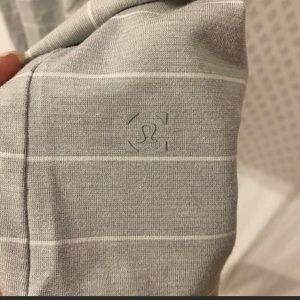 Grey lululemon polo